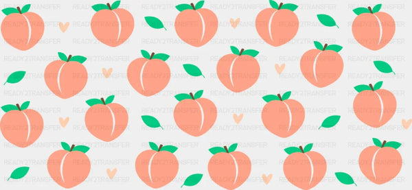 Peaches - General Cup Wrap UV Sticker Permanent UV DTF Decal