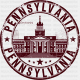 Pennsylvania - States & Cities DTF Transfer ready2transfer