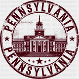 Pennsylvania - States & Cities DTF Transfer