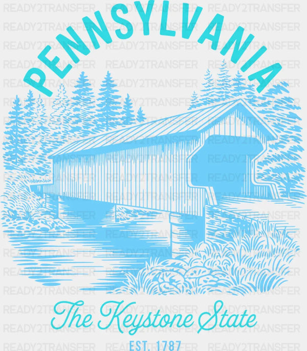 Pennsylvania The Keystone State - States & Cities DTF Transfer