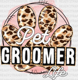 Pet Groomer Life Dtf Transfer