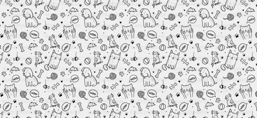 Pets - General Cup Wrap UV Sticker Permanent UV DTF Decal