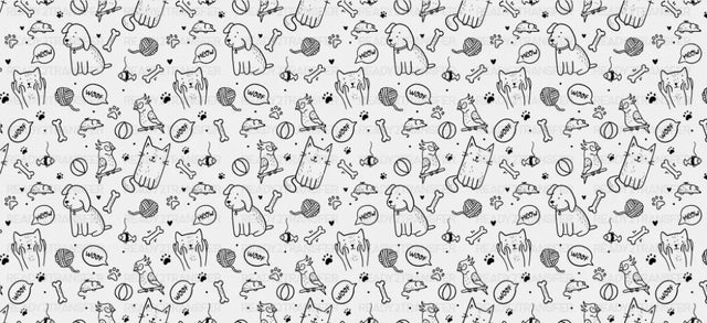 Pets - General Cup Wrap UV Sticker Permanent UV DTF Decal