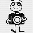 Photographer Guy - Photography DTF Transfers ready2transfer Dark Color Design (See Imaging)