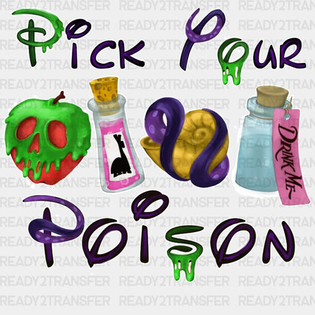 Pick Your Poison Dtf Transfer