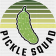 Pickle Squad - Vegan DTF Transfers - Adult Unisex - S & M (10’’) / Dark Color Design (See Imaging)