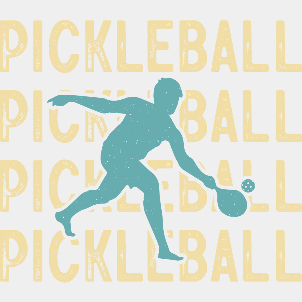 Pickleball Blue - Pickleball DTF Transfers ready2transfer Light Color Design (See Imaging)