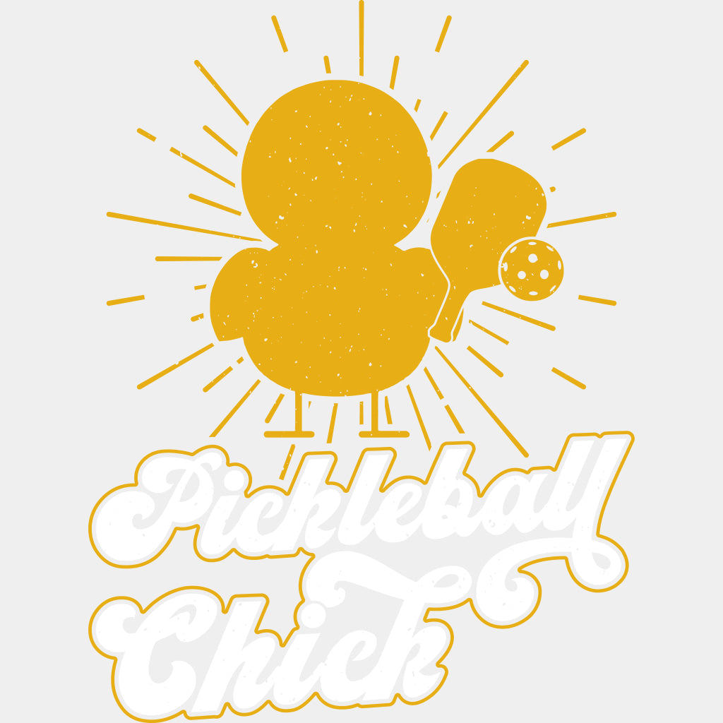 Pickleball Chick - Pickleball DTF Transfers ready2transfer Light Color Design (See Imaging)
