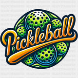 Pickleball Circular Design - Pickleball DTF Transfers ready2transfer