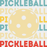 Pickleball Colorful - Pickleball DTF Transfers ready2transfer Light Color Design (See Imaging)