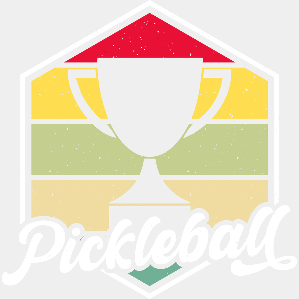 Pickleball, Hexagon, Cup - Pickleball DTF Transfers ready2transfer Light Color Design (See Imaging)