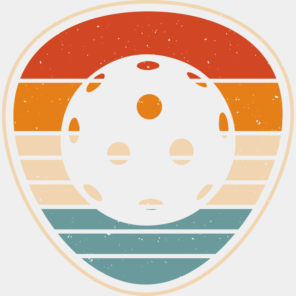 Pickleball, Red Orange Blue - Pickleball DTF Transfers ready2transfer Light Color Design (See Imaging)