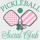 Pickleball Social Club - Pickleball DTF Transfers ready2transfer