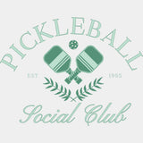 Pickleball Social Club EST 1963 - Pickleball DTF Transfers ready2transfer Green Color Design (See Imaging)