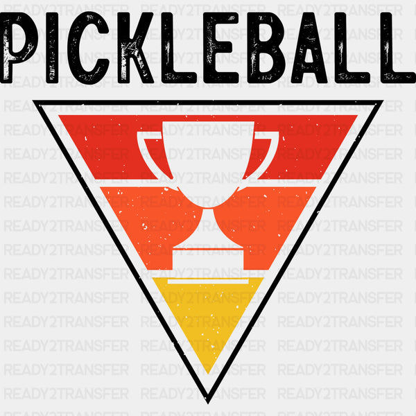 Pickleball, Triangle, Cup - Pickleball DTF Transfers