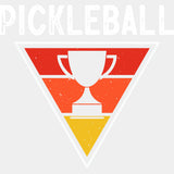 Pickleball, Triangle, Cup - Pickleball DTF Transfers ready2transfer Light Color Design (See Imaging)