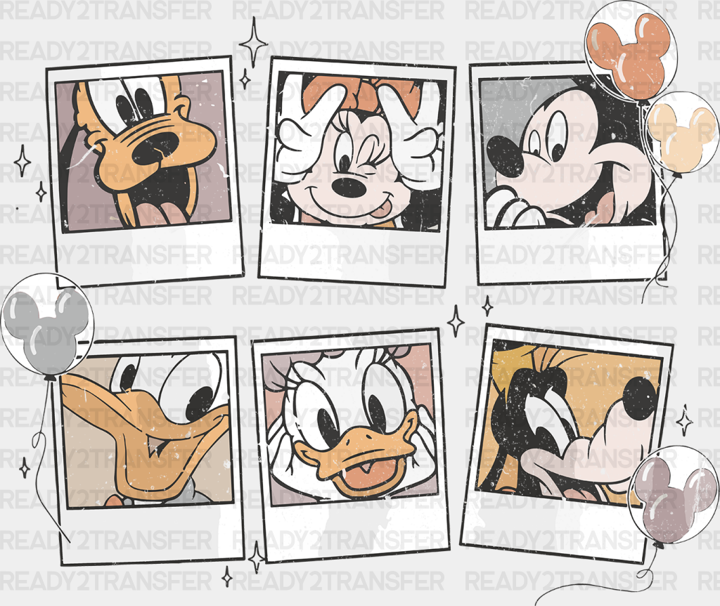 Picture Frames Disney Dtf Transfer