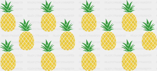 Pineapples - General Cup Wrap UV Sticker Permanent UV DTF Decal