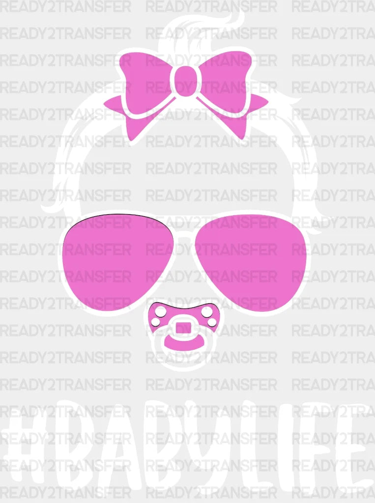Pink Babylife Dtf Transfer