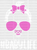 Pink BABYLIFE DTF Transfer ready2transfer White