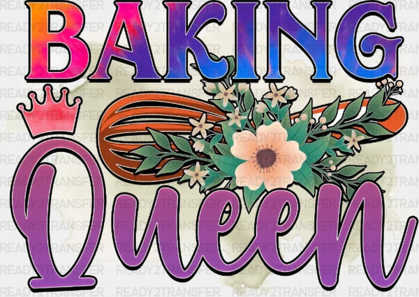 Pink Baking Queen DTF Transfer