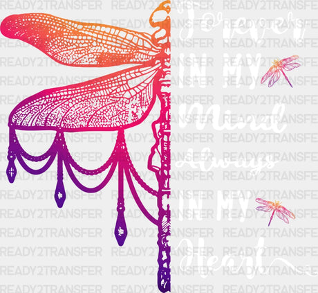 Pink Butterfly Skeleton Dtf Transfer