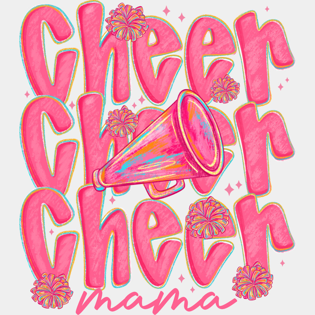 Pink Cheer Family Selection - Cheerleading DTF Transfers ready2transfer Mama (See Imaging)