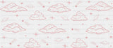 Pink Clouds - General Cup Wrap UV Sticker Permanent UV DTF Decal