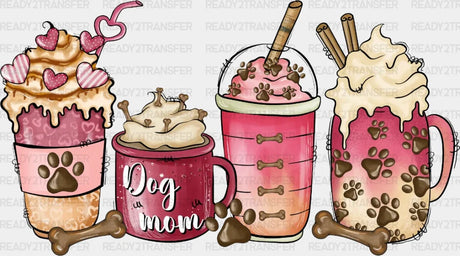 Pink Coffee Mug Dog Mom