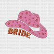 Pink Hat Bride Dtf Transfer