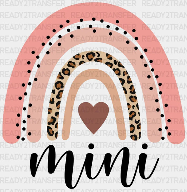 Pink Heart Mini DTF Transfer