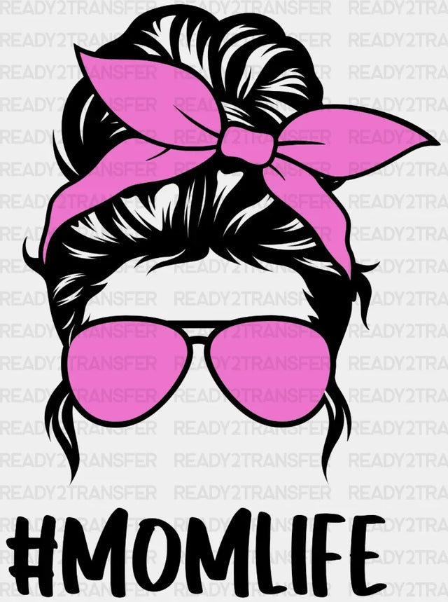 Pink Momlife Dtf Transfer