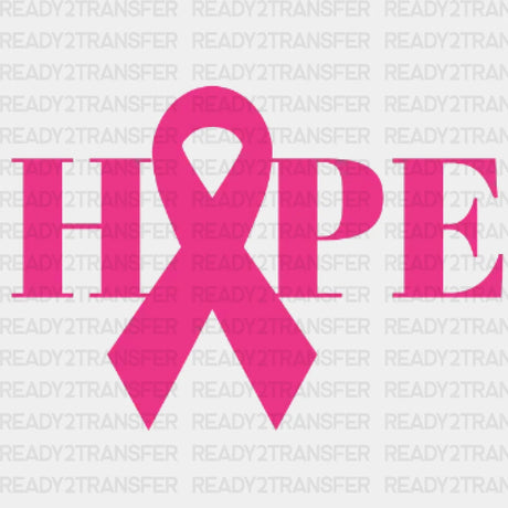 Pink Pray Hope Dtf Transfer