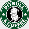 Pitbull & Coffee - Dogs DTF Transfer