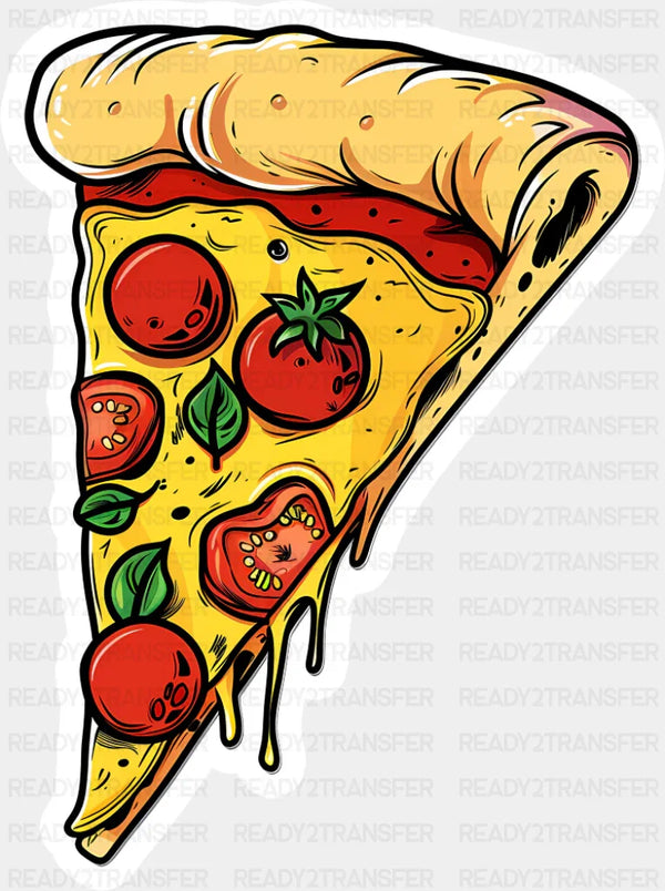 Pizza Slice - Minimal UV Sticker Permanent UV DTF Decal