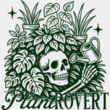 Plantrovert - Plants DTF Transfers ready2transfer Green Color Design (See Imaging)