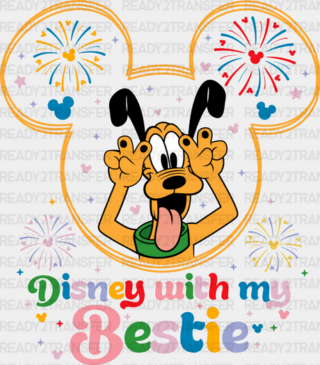 Pluto Best Day Ever Disney Dtf Transfer