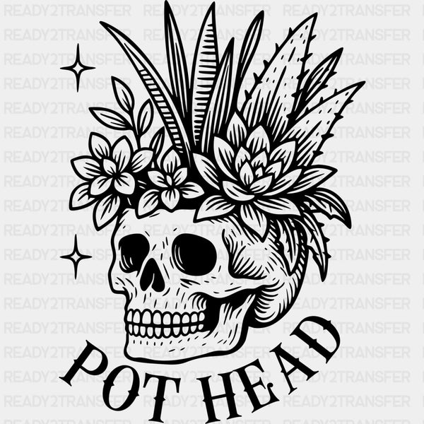 Pot Head - Plants DTF Transfers