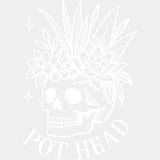 Pot Head - Plants DTF Transfers ready2transfer Light Color Design (See Imaging)