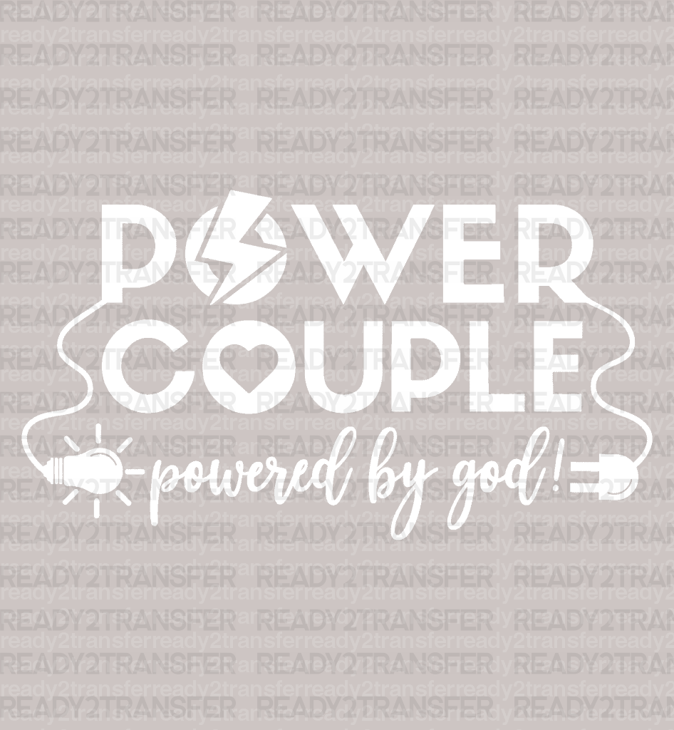 POWER COUPLE DTF Transfer - ready2transfer