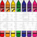 Pre-k Crew Pencil Design - Pre-k DTF Heat Transfer ready2transfer White