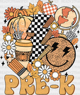 Pre-K Fall Design - Dtf Heat Transfer