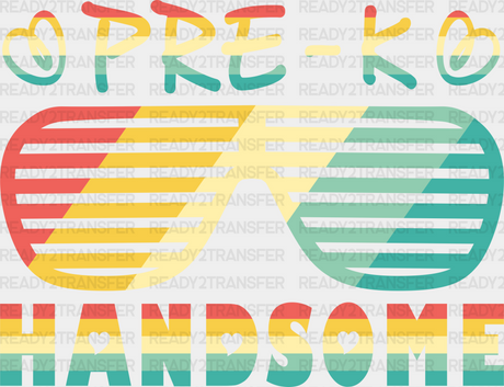 Pre-K Handsome Design - Dtf Heat Transfer