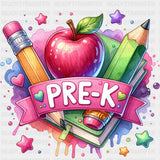 Pre-K Pink - Pre-K DTF Transfers ready2transfer