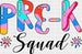 Pre-k Squad Design - Pre-k DTF Heat Transfer ready2transfer Black