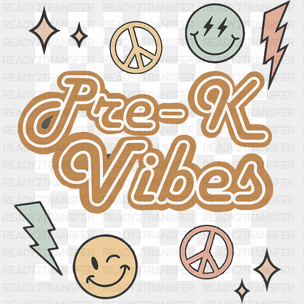 Pre-K Vibes, Brown - Pre-K DTF Transfers