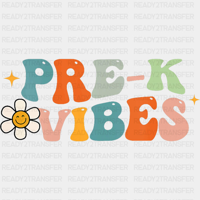 Pre-K Vibes, Daisy Design - Pre-K DTF Transfers ready2transfer