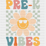 Pre-K Vibes, Smiley Daisy - Pre-K DTF Transfers ready2transfer
