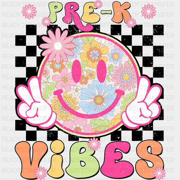 Pre-K Vibes Smiley - Pre-K DTF Transfers
