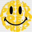 Pre-K Yellow Smiley - Pre-K DTF Transfers ready2transfer Dark Color Design (See Imaging)